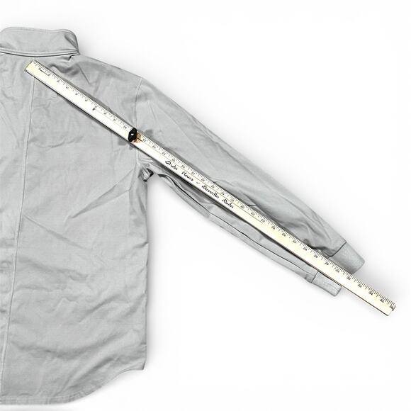 BYLT Elite Fairway Pullover Mens Large Gray Drop Cut Golf Premium Basic Jacket - Picture 9 of 9